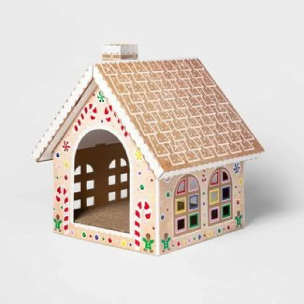 Wondershop Christmas Gingerbread House Cat Scratcher NIB🌻